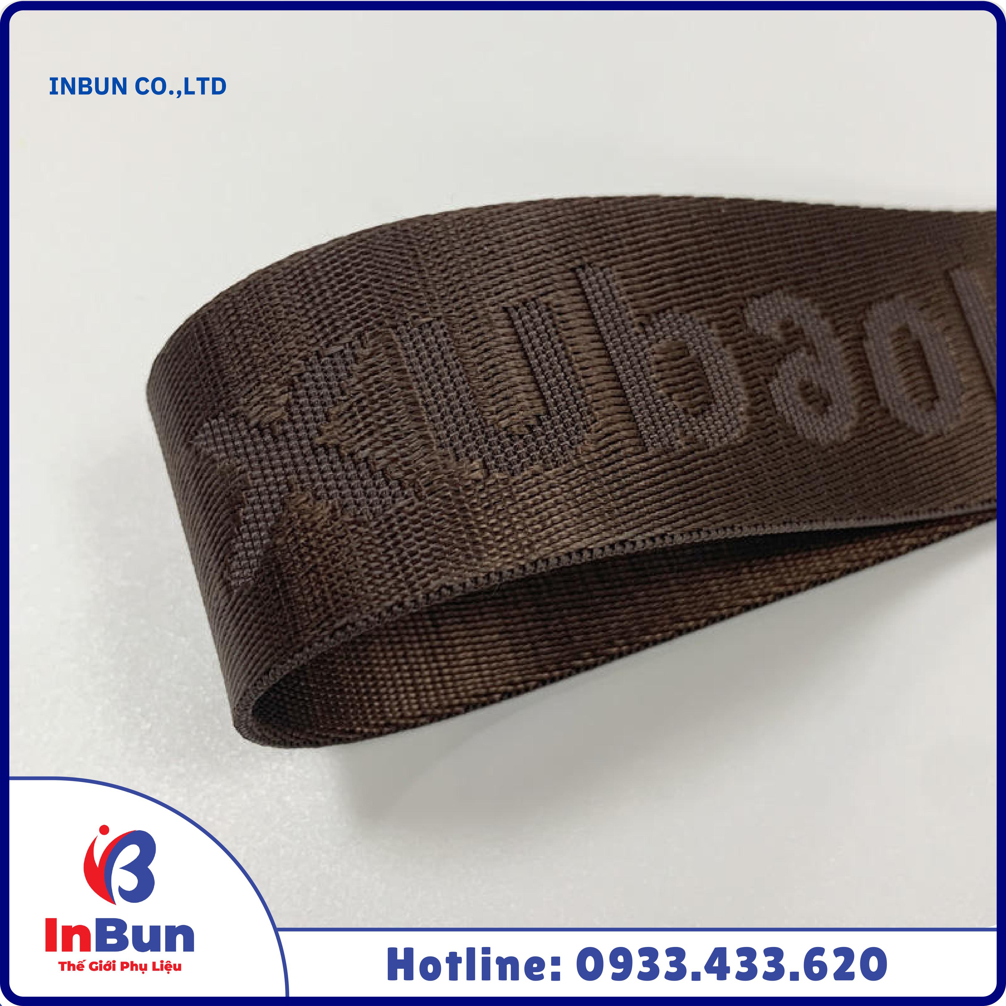 CUSTOM JACQUARD NYLON SHOULDER STRAP – DURABLE & HIGH-STRENGTH